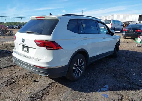 2024 Volkswagen Tiguan 2.0T S from USA, damaged, VIN 3VVRB7AX8RM034351